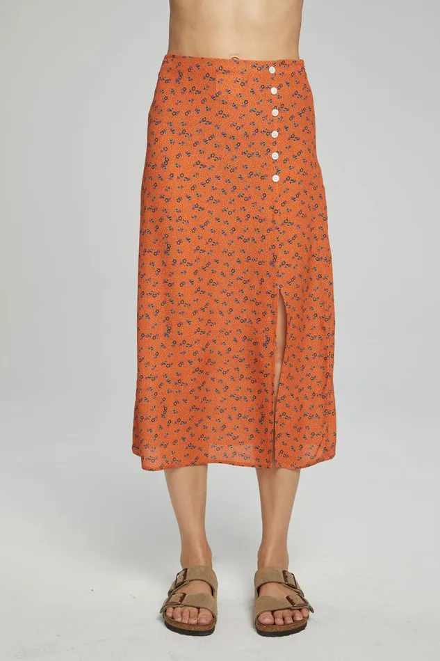 Womens Bottoms Chaser Brand Belle Midi Skirt 8211 Tigerlily