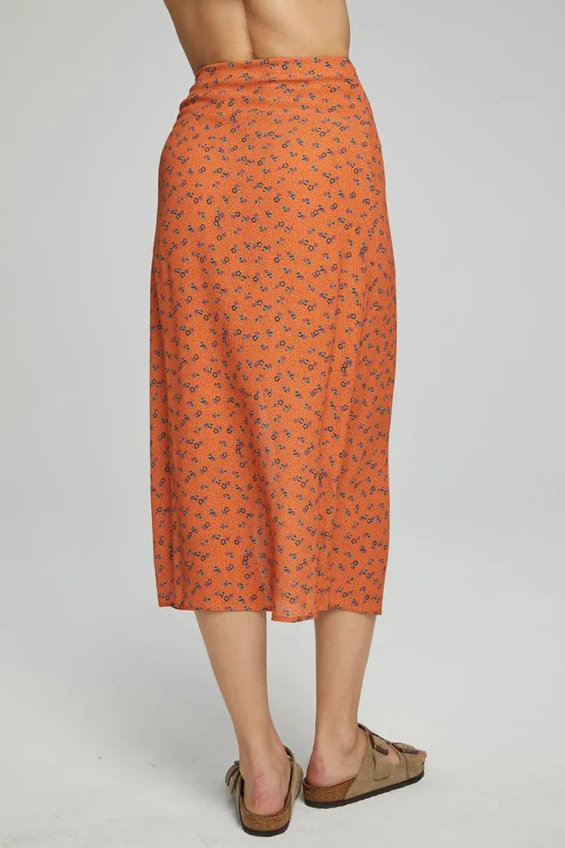 Womens Bottoms Chaser Brand Belle Midi Skirt 8211 Tigerlily