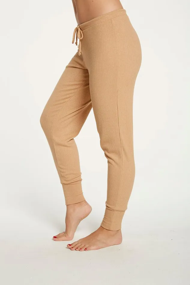 Womens Bottoms Chaser Brand Cozy Rib Slouchy Lounge Pant