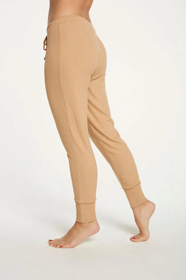 Womens Bottoms Chaser Brand Cozy Rib Slouchy Lounge Pant