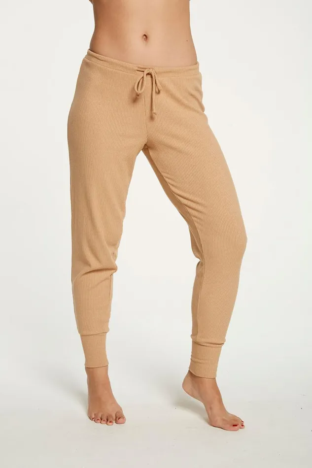 Womens Bottoms Chaser Brand Cozy Rib Slouchy Lounge Pant
