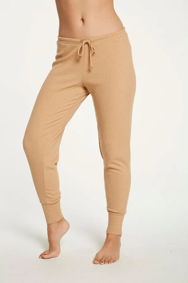 Womens Bottoms Chaser Brand Cozy Rib Slouchy Lounge Pant