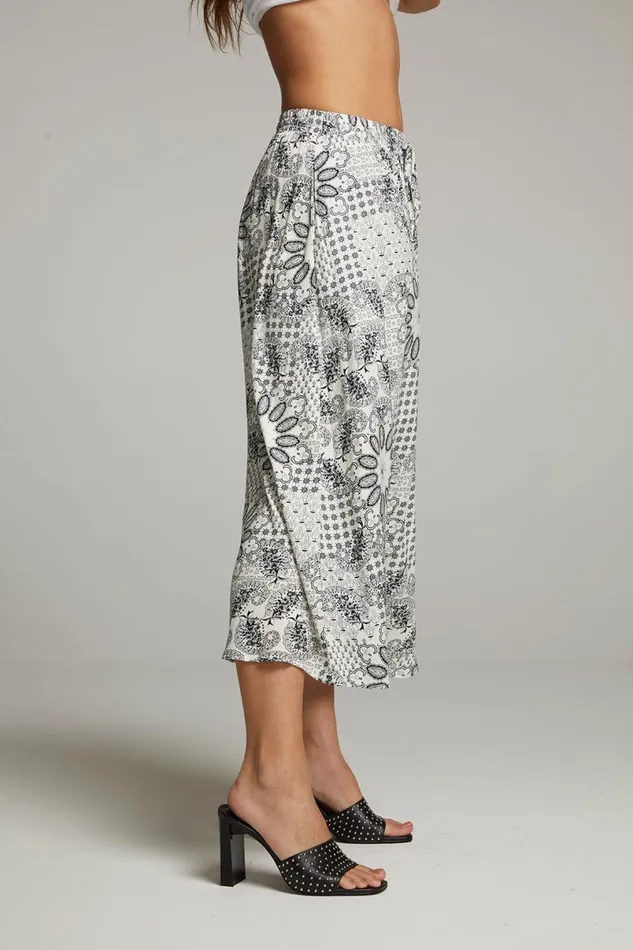 Womens Bottoms Chaser Brand Darby Paisley Bandana Midi Skirt
