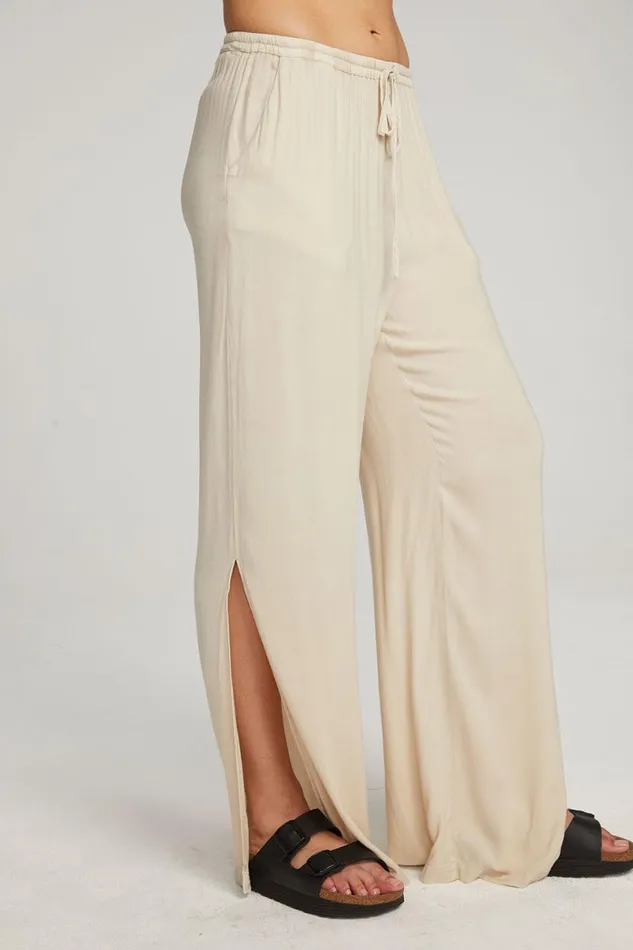 Womens Bottoms Chaser Brand Devine OffWhite Bark Trousers