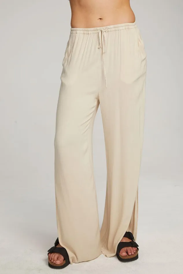 Womens Bottoms Chaser Brand Devine OffWhite Bark Trousers