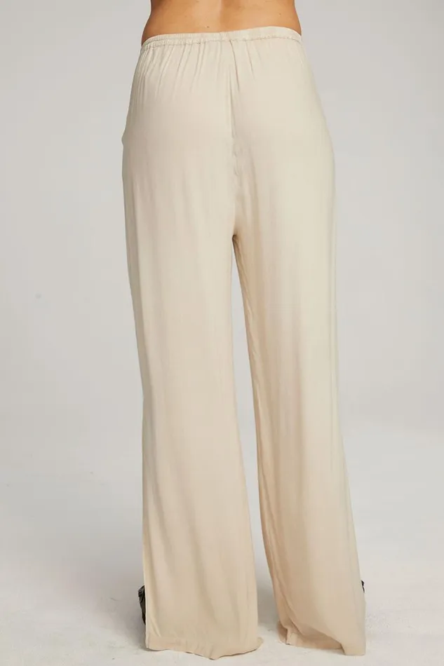 Womens Bottoms Chaser Brand Devine OffWhite Bark Trousers