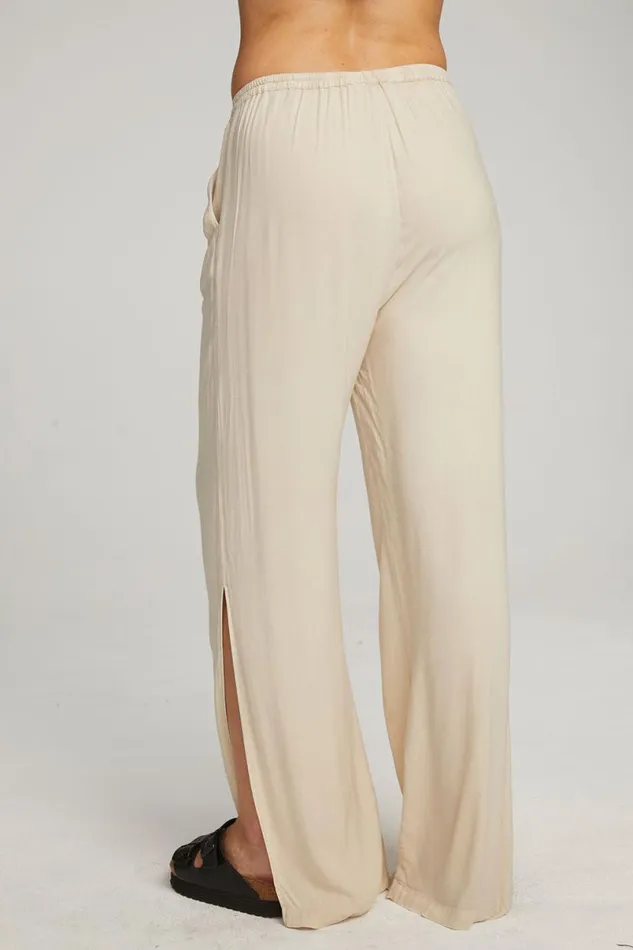 Womens Bottoms Chaser Brand Devine OffWhite Bark Trousers