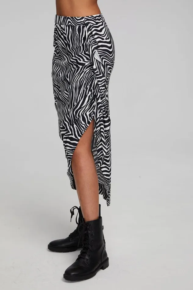 Womens Bottoms Chaser Brand Lindsay Wild Thing Midi Skirt
