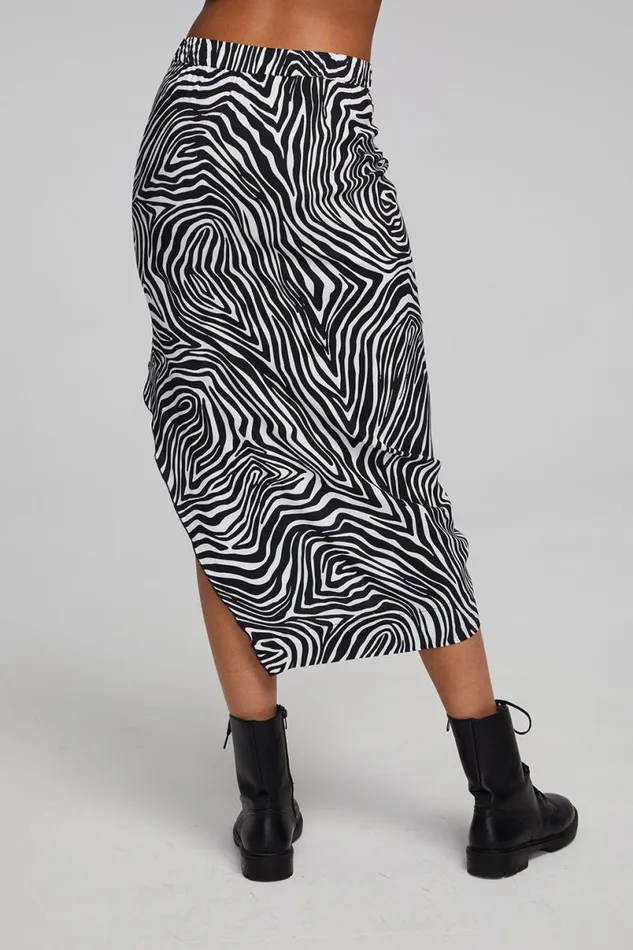 Womens Bottoms Chaser Brand Lindsay Wild Thing Midi Skirt