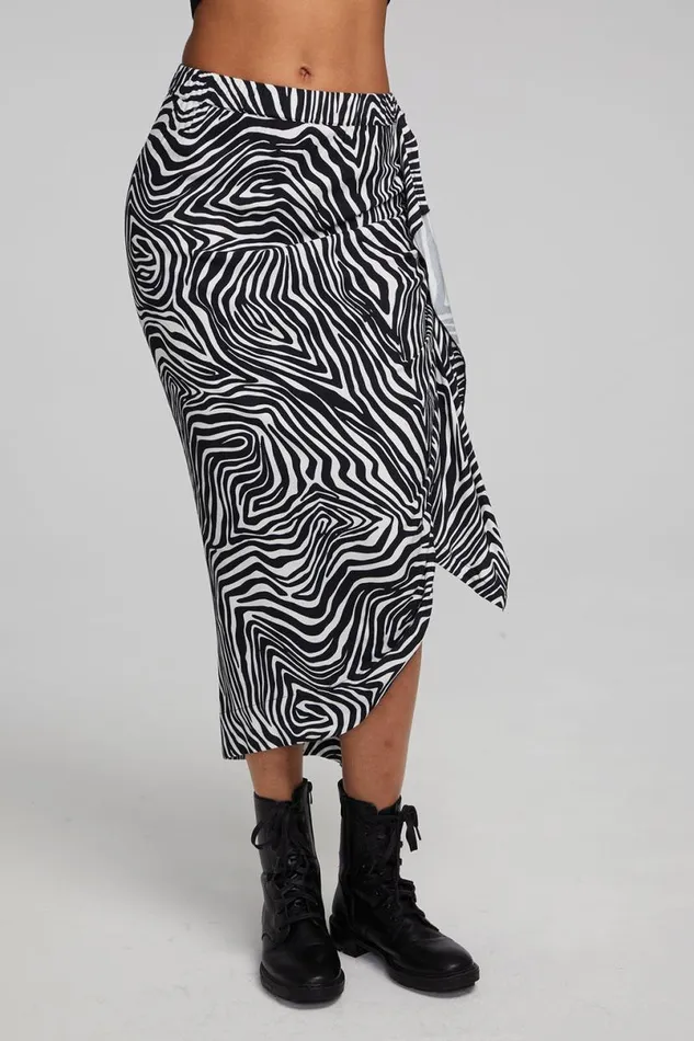 Womens Bottoms Chaser Brand Lindsay Wild Thing Midi Skirt