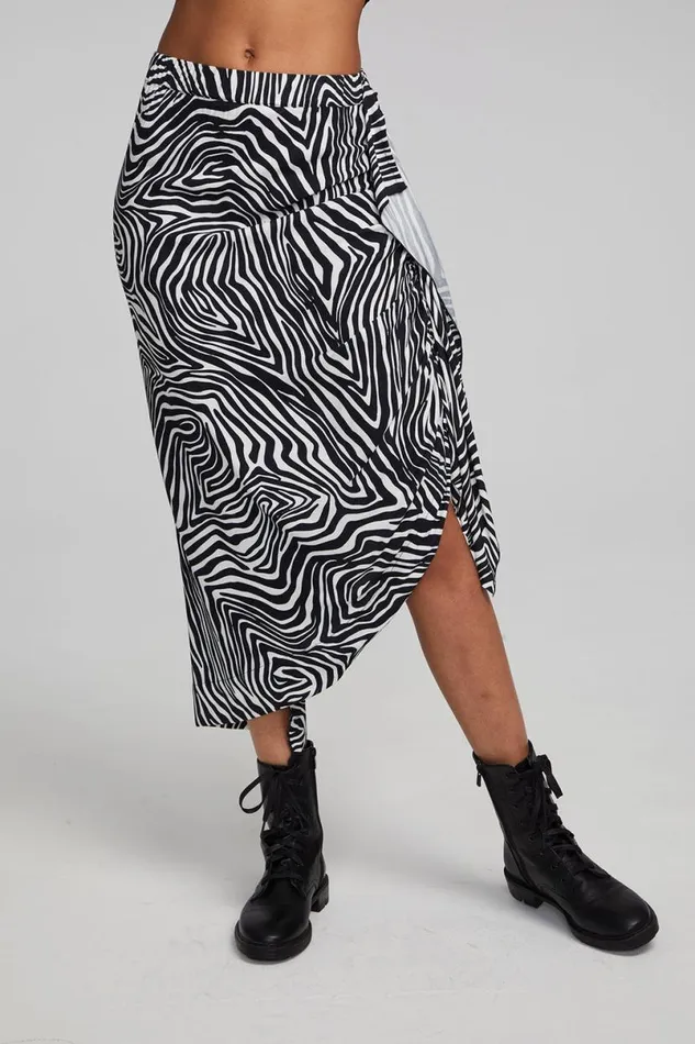 Womens Bottoms Chaser Brand Lindsay Wild Thing Midi Skirt
