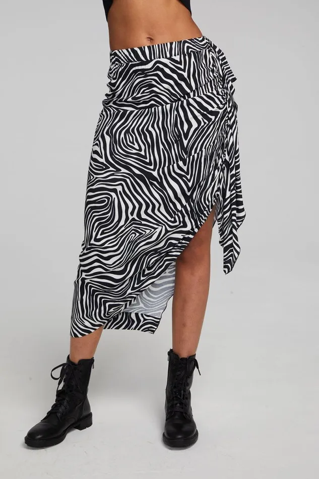 Womens Bottoms Chaser Brand Lindsay Wild Thing Midi Skirt