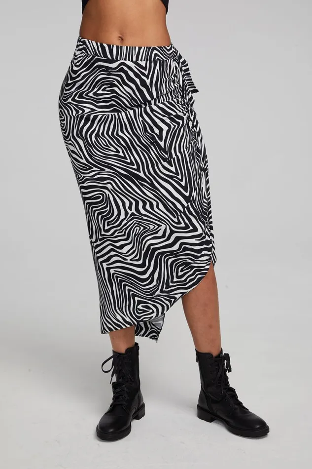 Womens Bottoms Chaser Brand Lindsay Wild Thing Midi Skirt