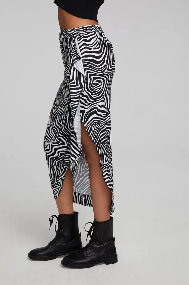 Womens Bottoms Chaser Brand Lindsay Wild Thing Midi Skirt