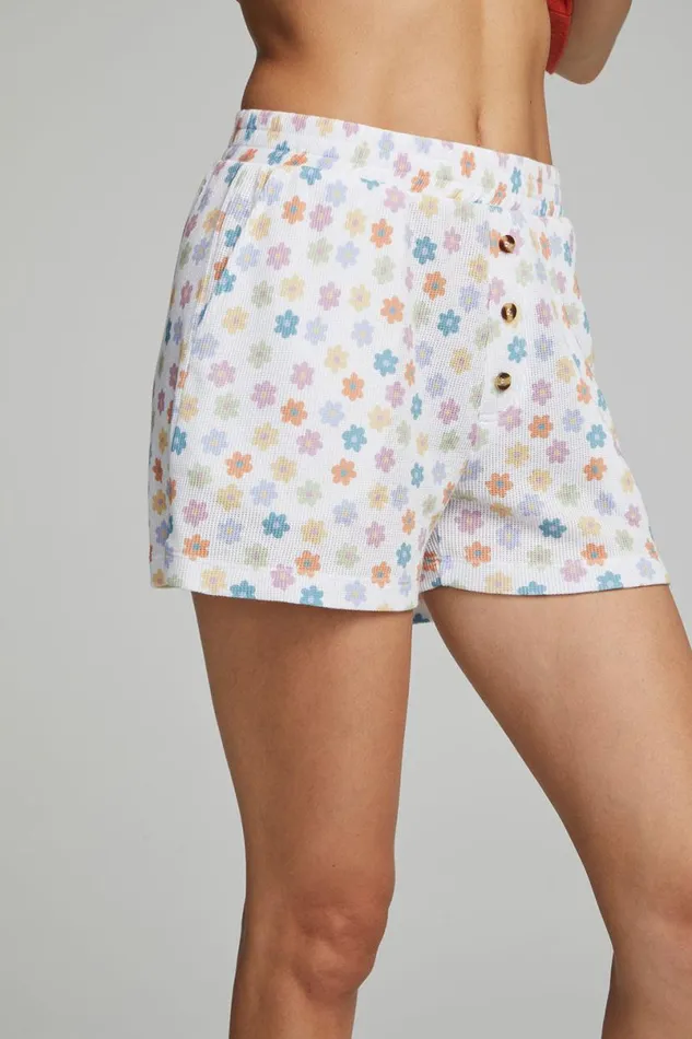 Womens Bottoms Chaser Brand Venice Daisy Ollie Boxer Shorts