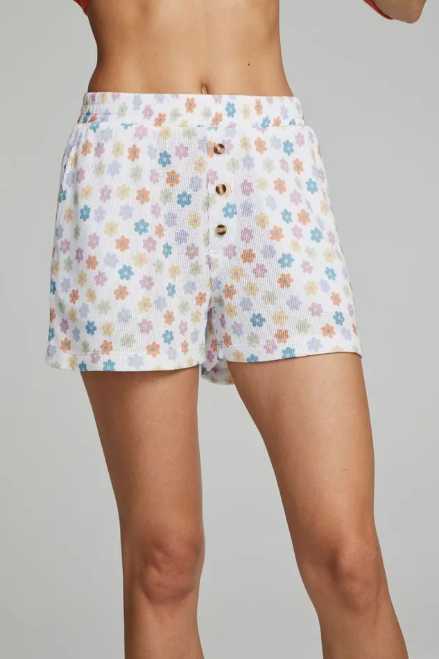 Womens Bottoms Chaser Brand Venice Daisy Ollie Boxer Shorts
