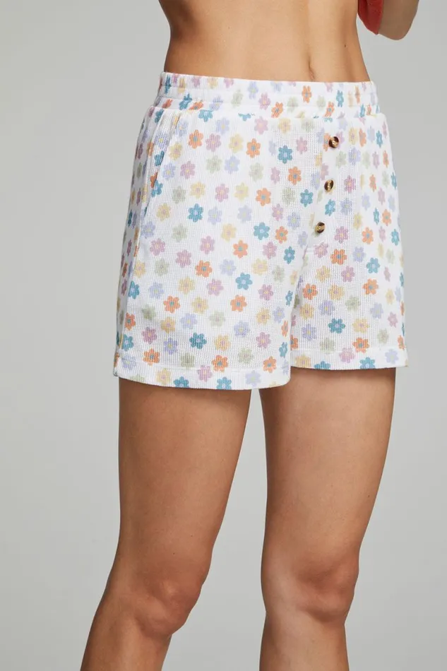 Womens Bottoms Chaser Brand Venice Daisy Ollie Boxer Shorts