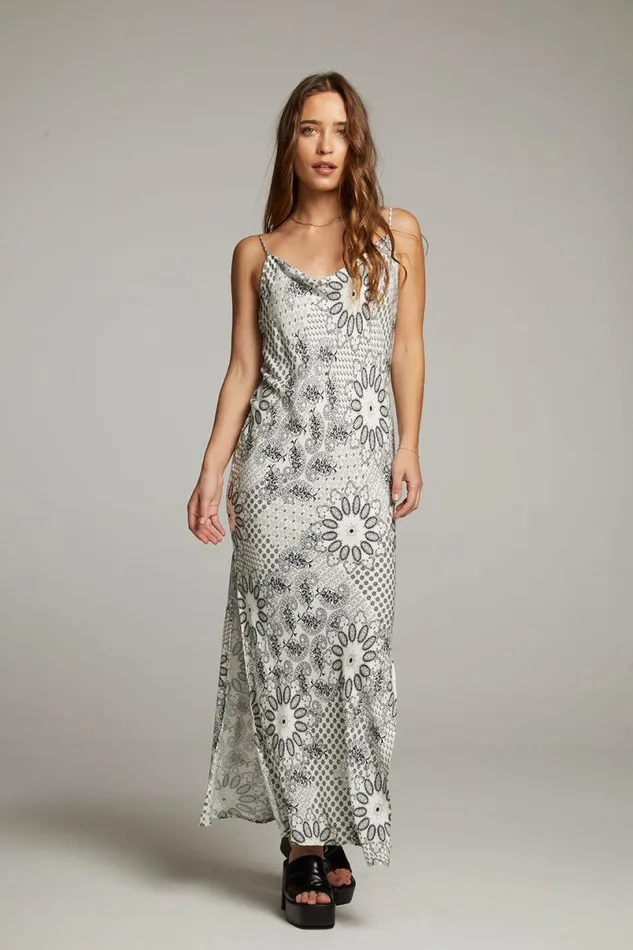 Womens Dresses Chaser Brand Bleeker Paisley Bandana Slip Dress