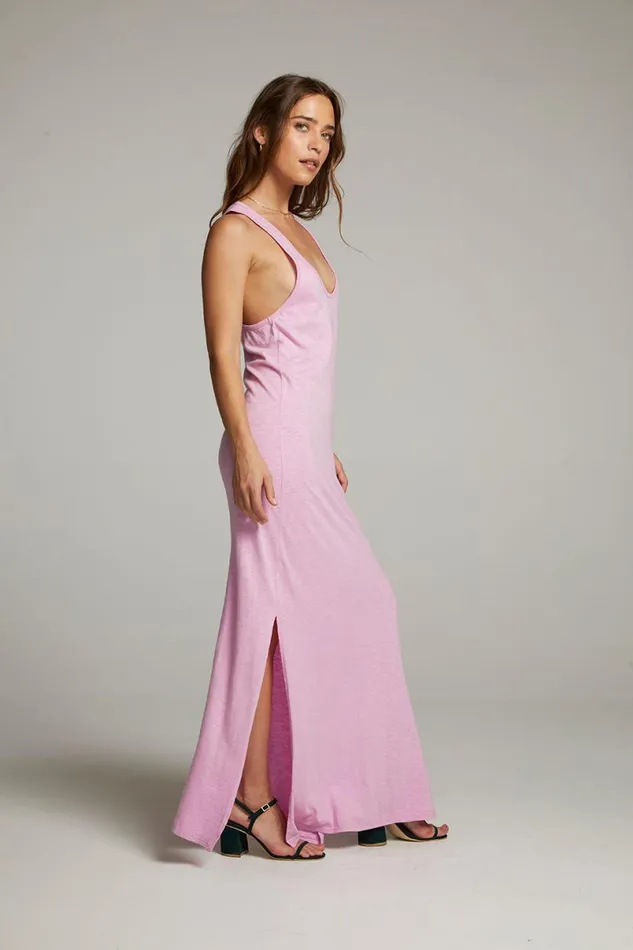 Womens Dresses Chaser Brand Manatee Pastel Lavender Maxi Dress