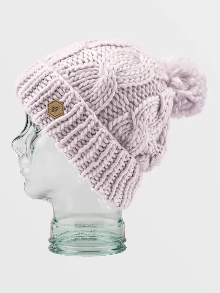 Womens Hats and Beanies Volcom Hand Knit Beanie 8211 Calcite
