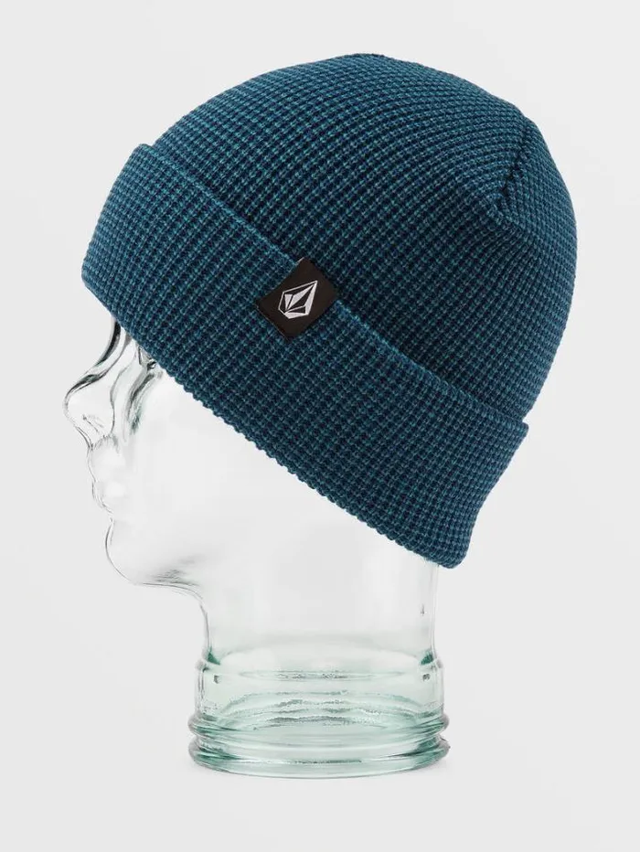Womens Hats and Beanies Volcom VCo Baseline Beanie 8211 Blue