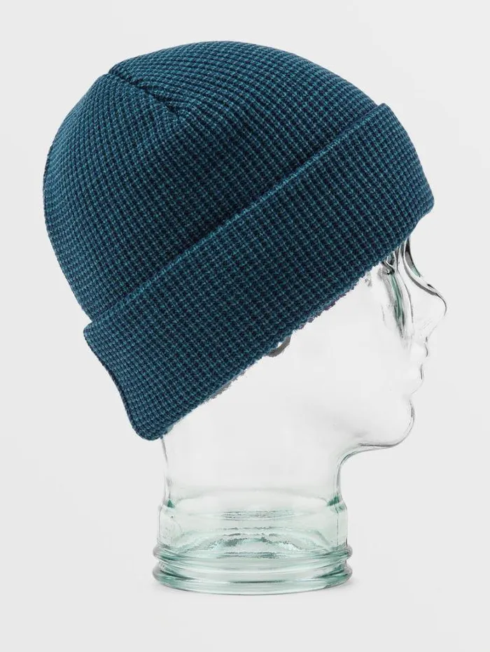 Womens Hats and Beanies Volcom VCo Baseline Beanie 8211 Blue