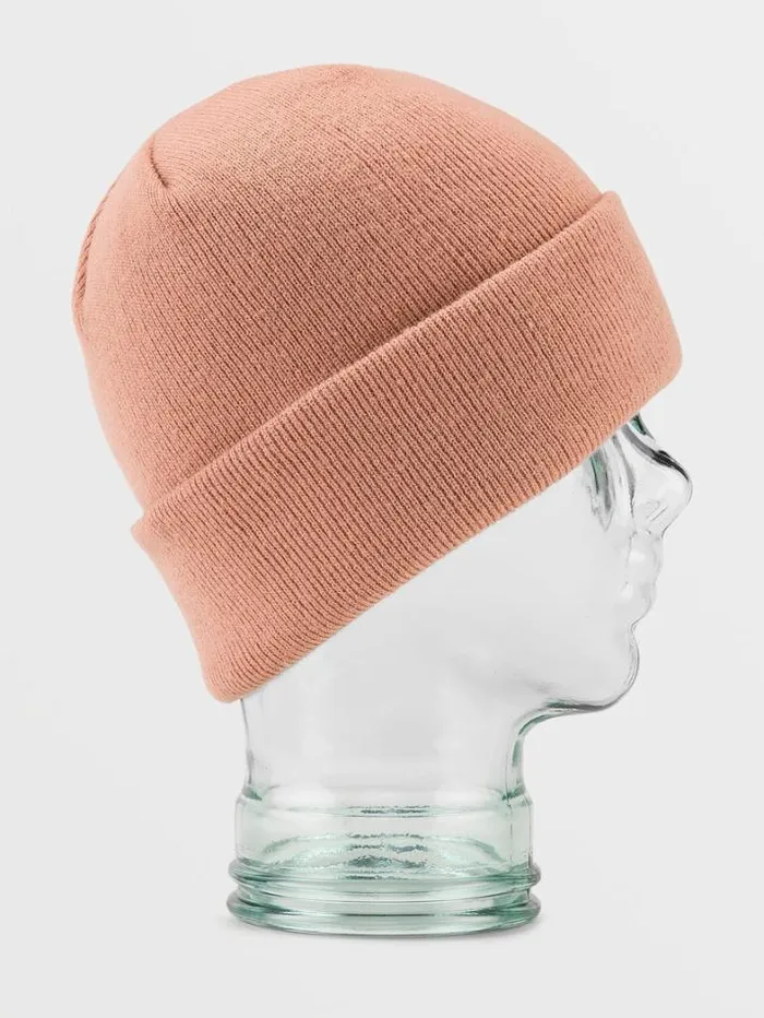 Womens Hats and Beanies Volcom VCo Fave Beanie 8211 Earth Pink