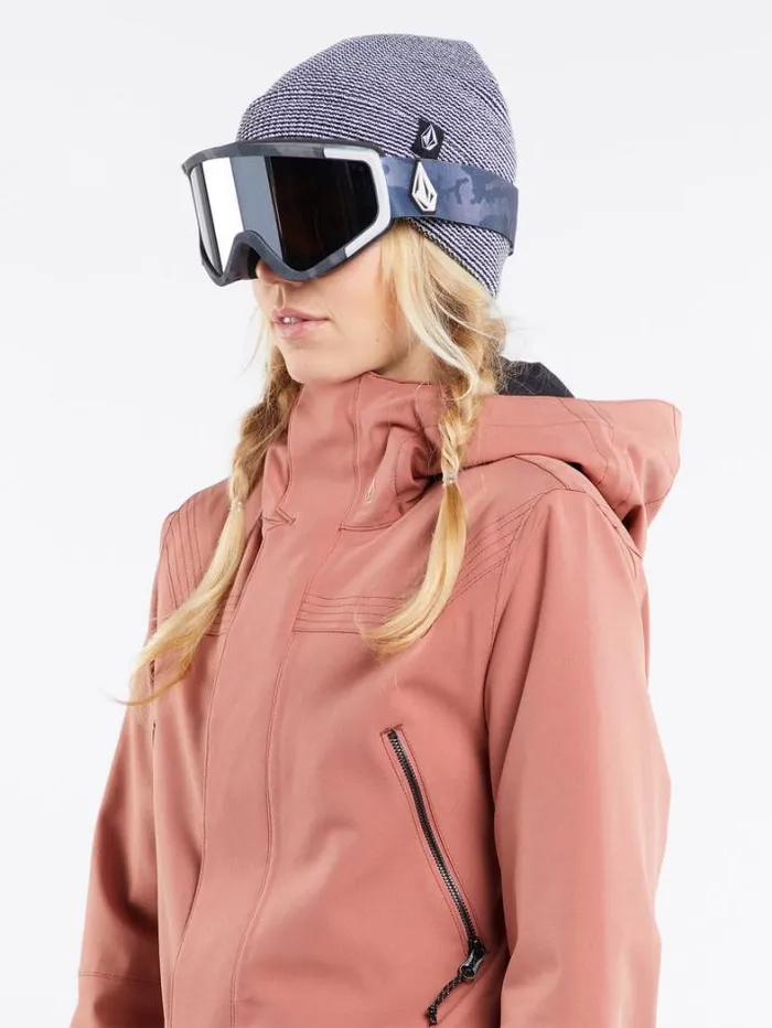 Womens Jackets Volcom Shadow Insulated Jacket 8211 Earth Pink