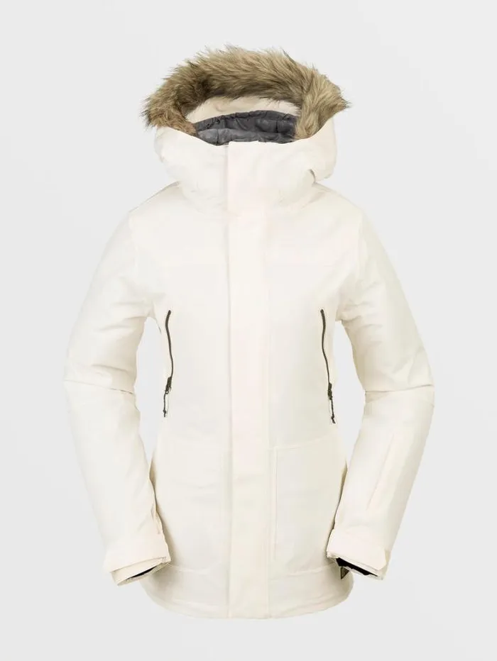 Womens Jackets Volcom Shadow Insulated Jacket 8211 Moonbeam
