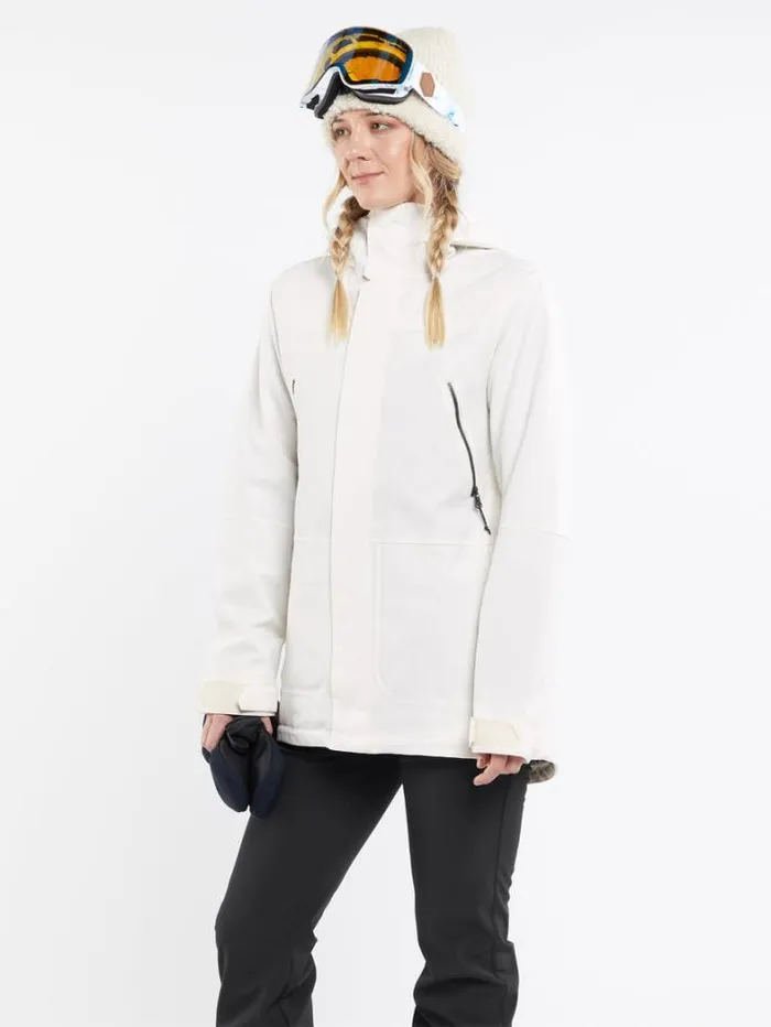 Womens Jackets Volcom Shadow Insulated Jacket 8211 Moonbeam