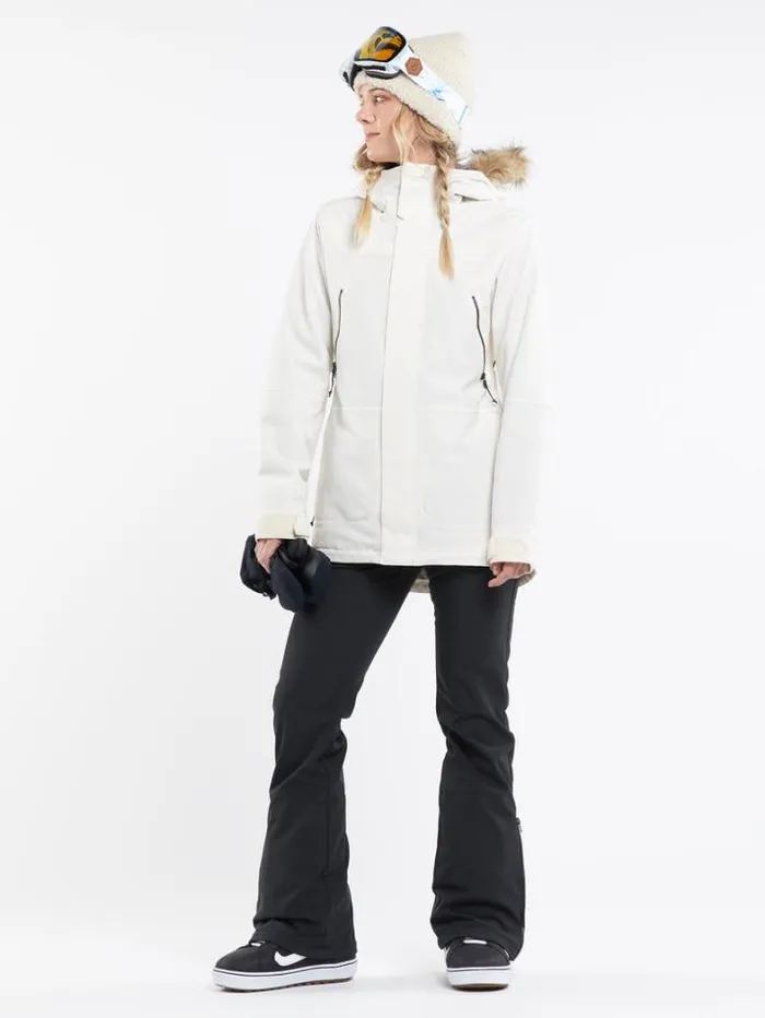 Womens Jackets Volcom Shadow Insulated Jacket 8211 Moonbeam