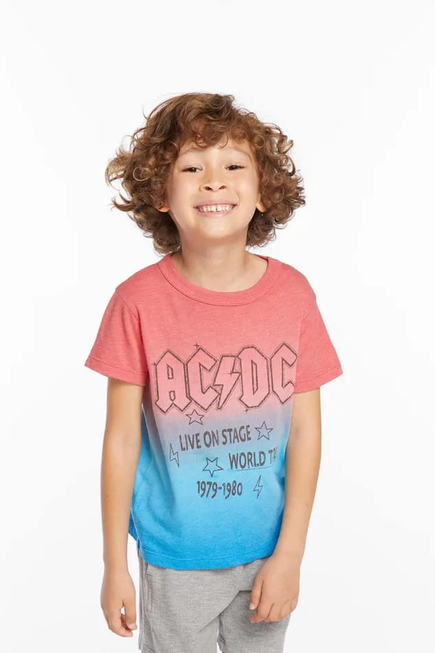 WomensKids Music Chaser Brand ACDC Live On Stage Boys Tee