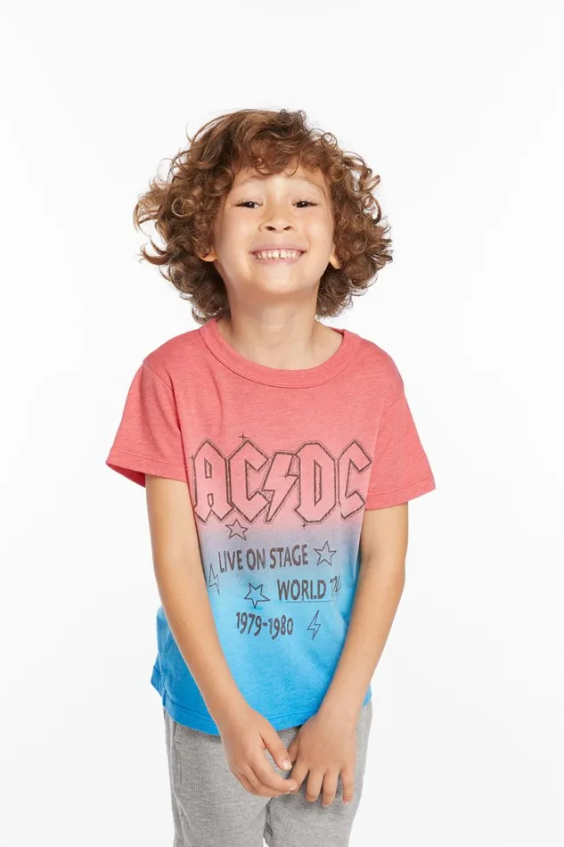 WomensKids Music Chaser Brand ACDC Live On Stage Boys Tee