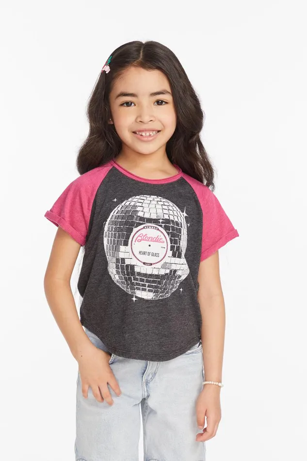 WomensKids Music Chaser Brand Blondie Heart Of Glass Girls Tee