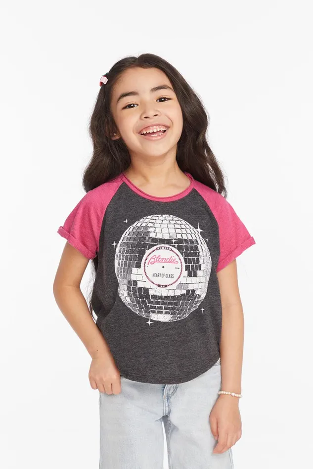 WomensKids Music Chaser Brand Blondie Heart Of Glass Girls Tee