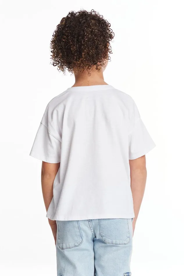 WomensKids Music Chaser Brand Rolling Stones Multi Logo Girls Tee