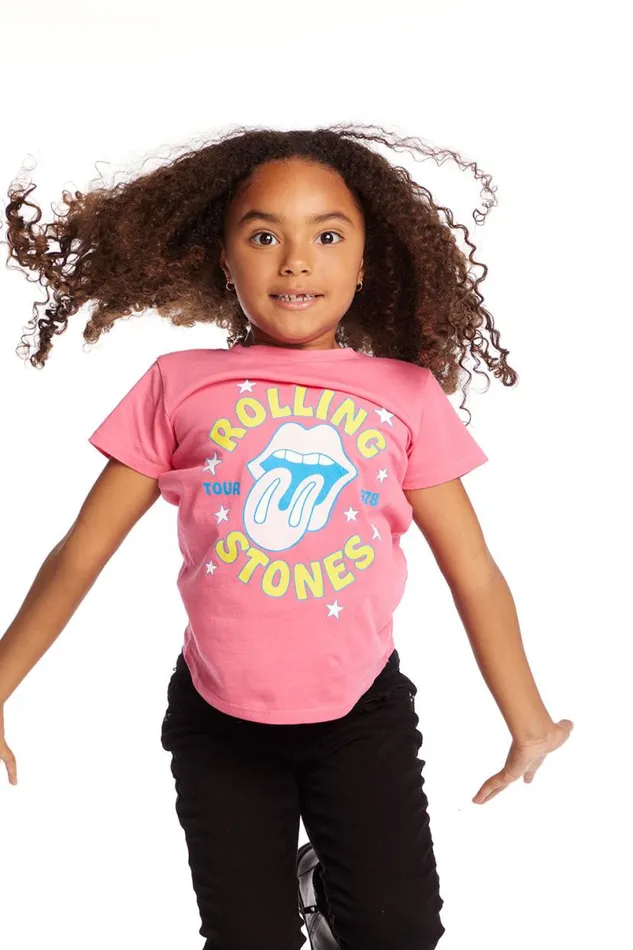 WomensKids Music Chaser Brand Rolling Stones Tour 1978 Girls Tee