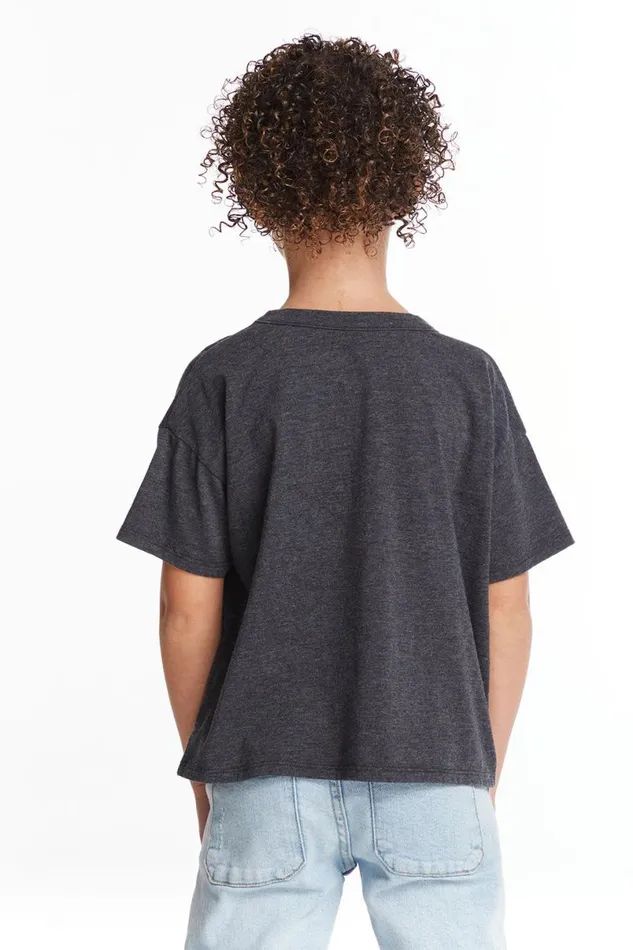 WomensKids Music Chaser Brand The Beatles Rainbow Logo Girls Tee