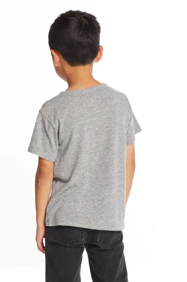 WomensKids Music Chaser Brand Woodstock Bird On Guitar Boys Crew Neck Tee