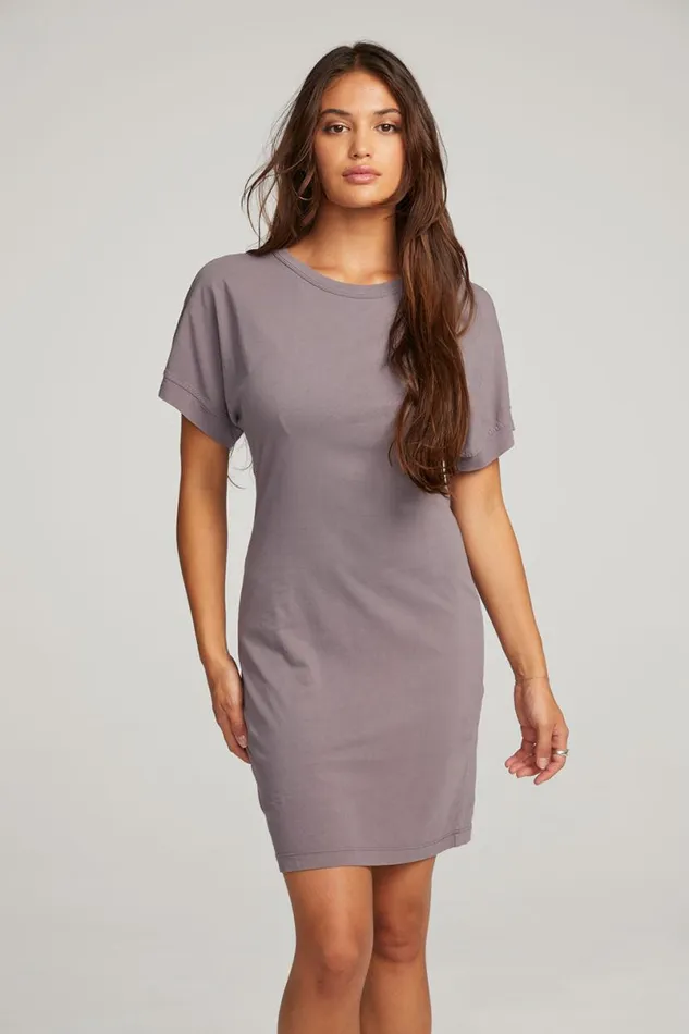 Womens Loungewear Chaser Brand Saloon Purple Sage Mini Dress