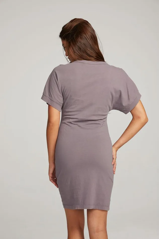 Womens Loungewear Chaser Brand Saloon Purple Sage Mini Dress