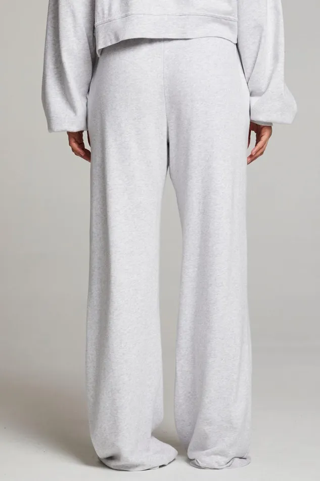 Womens Loungewear Chaser Brand Sandyy Light Grey Trousers