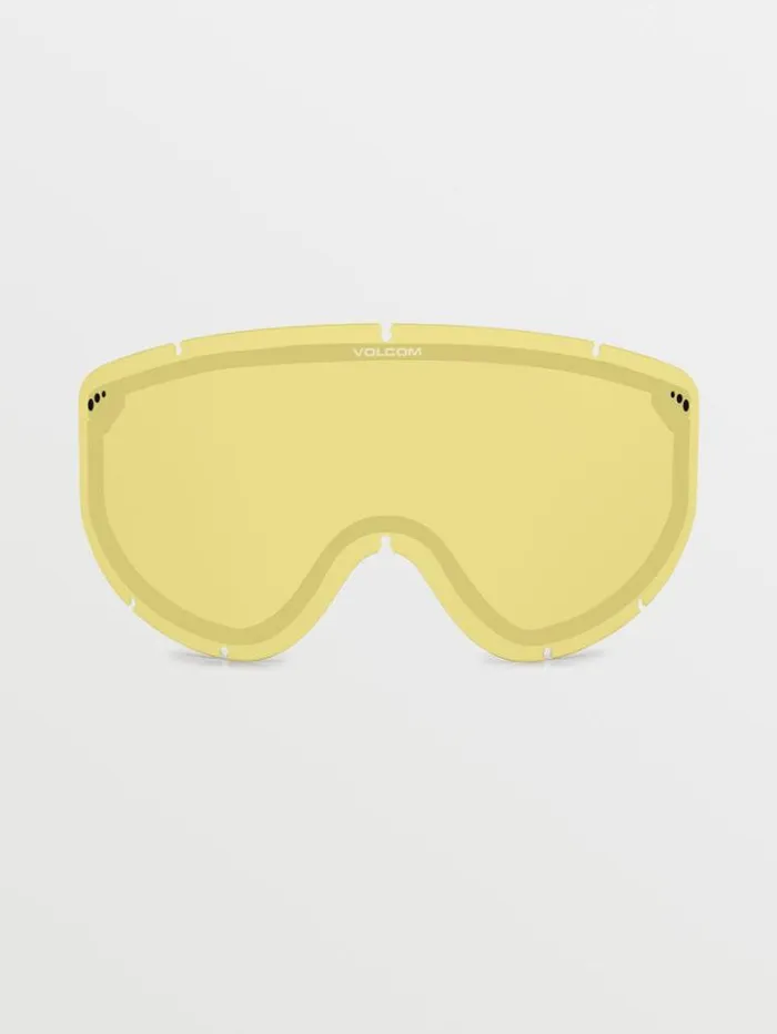WomensMensKids Accessories Volcom Footprints Goggle 8211 Orange ShockSand Light BronzeBL