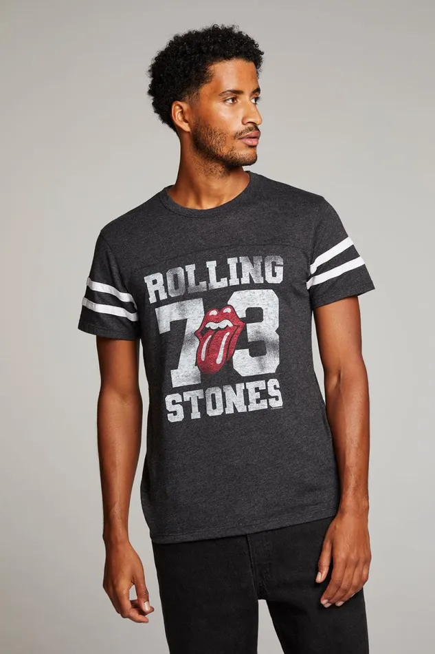 Womens Music Chaser Brand Rolling Stones Logo 1973 Mens Tee
