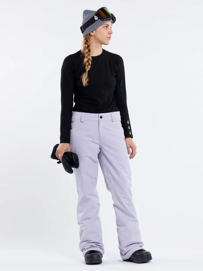 Womens Pants Volcom Hallen Pants 8211 Lilac Ash