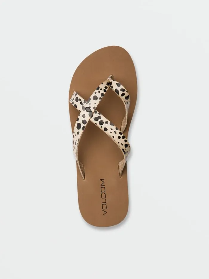 Womens Sandals Volcom Stone 2 Step Sandals 8211 Leopard