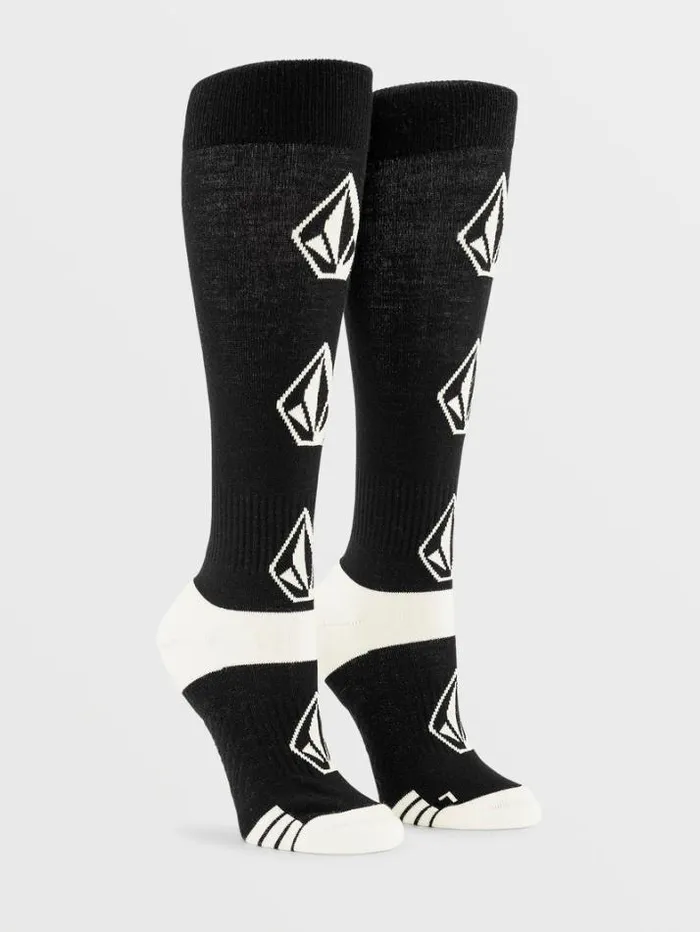 Womens Socks Volcom Sherwood Socks 8211 Black