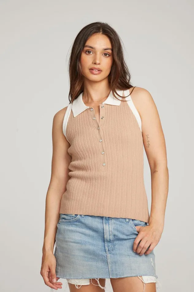 Womens Tops Chaser Brand Alice Portabella Tank