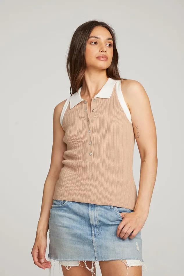 Womens Tops Chaser Brand Alice Portabella Tank