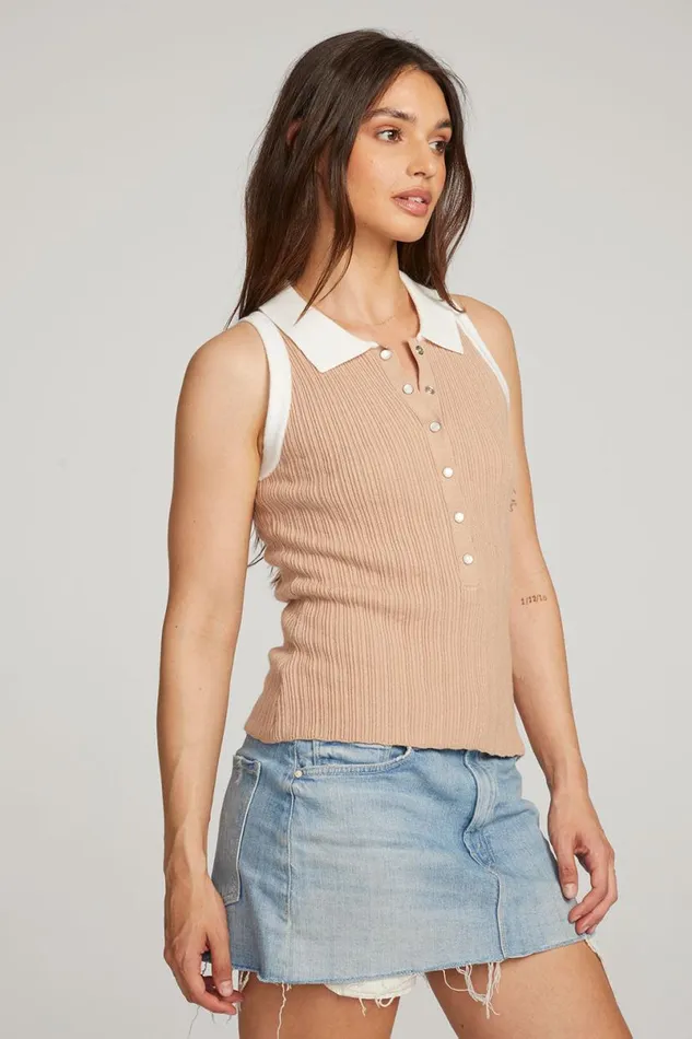 Womens Tops Chaser Brand Alice Portabella Tank